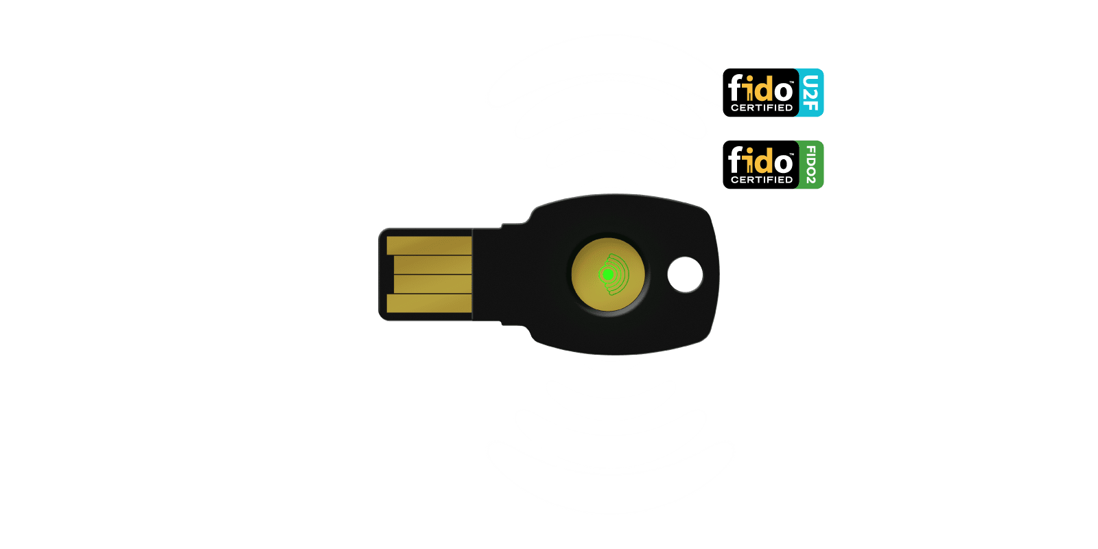 Feitian FIDO2 USB-A token con NFC
